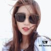 GUCCI Nylon Polarized Round Frame Sunglasses