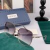GUCCI Nylon Polarized Round Frame Sunglasses