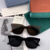 GUCCI New Nylon Polarized Sunglasses, Stylish Square Frame Unisex Sun Glasses, Comfortable Fit Fashion Trendy Shades, Flattering on All Face Shapes