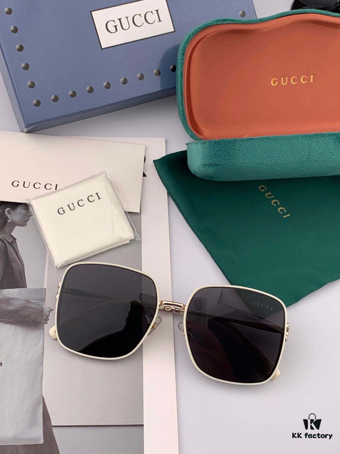 6931fd9f3a89a121ed54de26 Nylon Polarized Series GUCCI Sunglasses Round Frame Design Unisex Style Polarized Lenses UV Protection Model: G4634