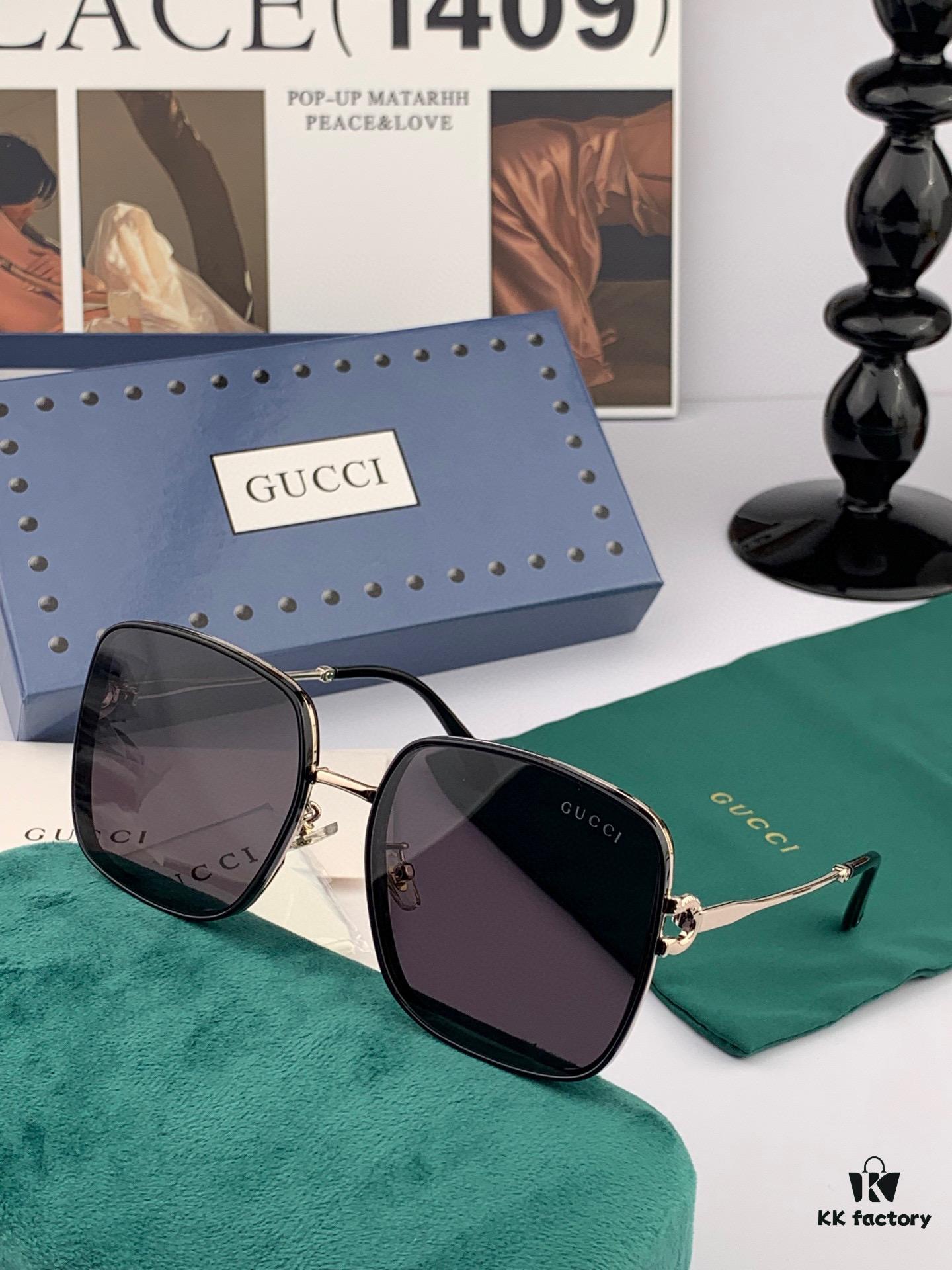 6931fd9f3a89a121ed54de2a Nylon Polarized Series GUCCI Sunglasses Round Frame Design Unisex Style Polarized Lenses UV Protection Model: G4634