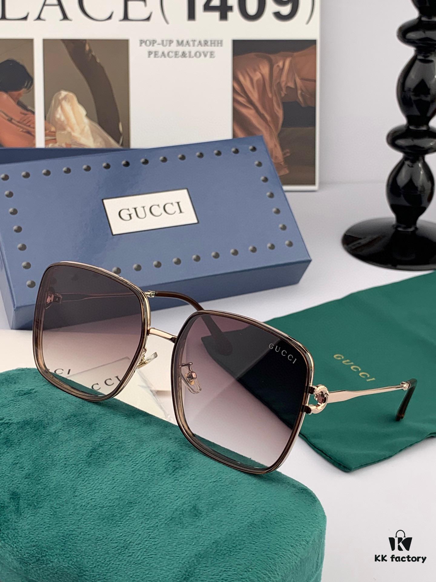 6931fd9f3a89a121ed54de2b Nylon Polarized Series GUCCI Sunglasses Round Frame Design Unisex Style Polarized Lenses UV Protection Model: G4634
