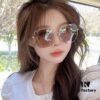 GUCCI - Gucci Italian Import 2025 Fashion Luxury Decorative Sunglasses, Nylon HD Sunglasses, Celebrity Poster Style, Highly Complex Craftsmanship, Strong 3D Texture