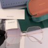 GUCCI - Gucci Italian Import 2025 Fashion Luxury Decorative Sunglasses, Nylon HD Sunglasses, Celebrity Poster Style, Highly Complex Craftsmanship, Strong 3D Texture