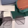 GUCCI - Gucci Italian Import 2025 Fashion Luxury Decorative Sunglasses, Nylon HD Sunglasses, Celebrity Poster Style, Highly Complex Craftsmanship, Strong 3D Texture