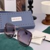 GUCCI 2025 Spring New Arrival Latest Rectangular Sunglasses, Influencers' Favorite, Full of Charm with Playful and Sweet Style, Excellent Fit, Premium Metal Finish