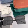 6931fda43a89a121ed54de60 Gucci Collaborative Limited Edition Classic Square Frame Design, Flattering on All Face Shapes, Perfectly Matches Coats or Dresses, Exudes Elegance with Polarized UV-Protective Lenses, Model: G50195 Sunglasses