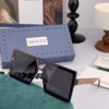 6931fda43a89a121ed54de64 Gucci Collaborative Limited Edition Classic Square Frame Design, Flattering on All Face Shapes, Perfectly Matches Coats or Dresses, Exudes Elegance with Polarized UV-Protective Lenses, Model: G50195 Sunglasses