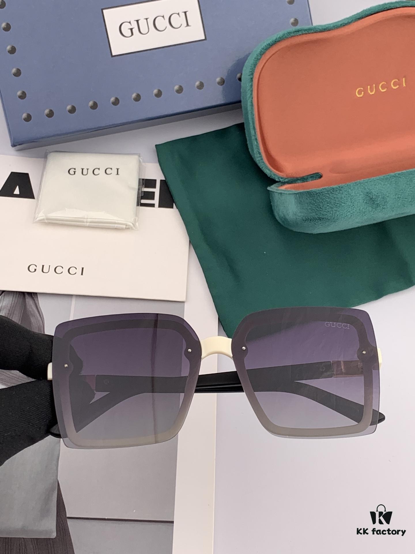 6931fda53a89a121ed54de6a TR Polarized Series Gucci Classic Square Frame Design, Universal Fit for All Face Shapes, Stylish with Coats or Dresses, Polarized Lenses for UV Protection, Model: G9222 Sunglasses