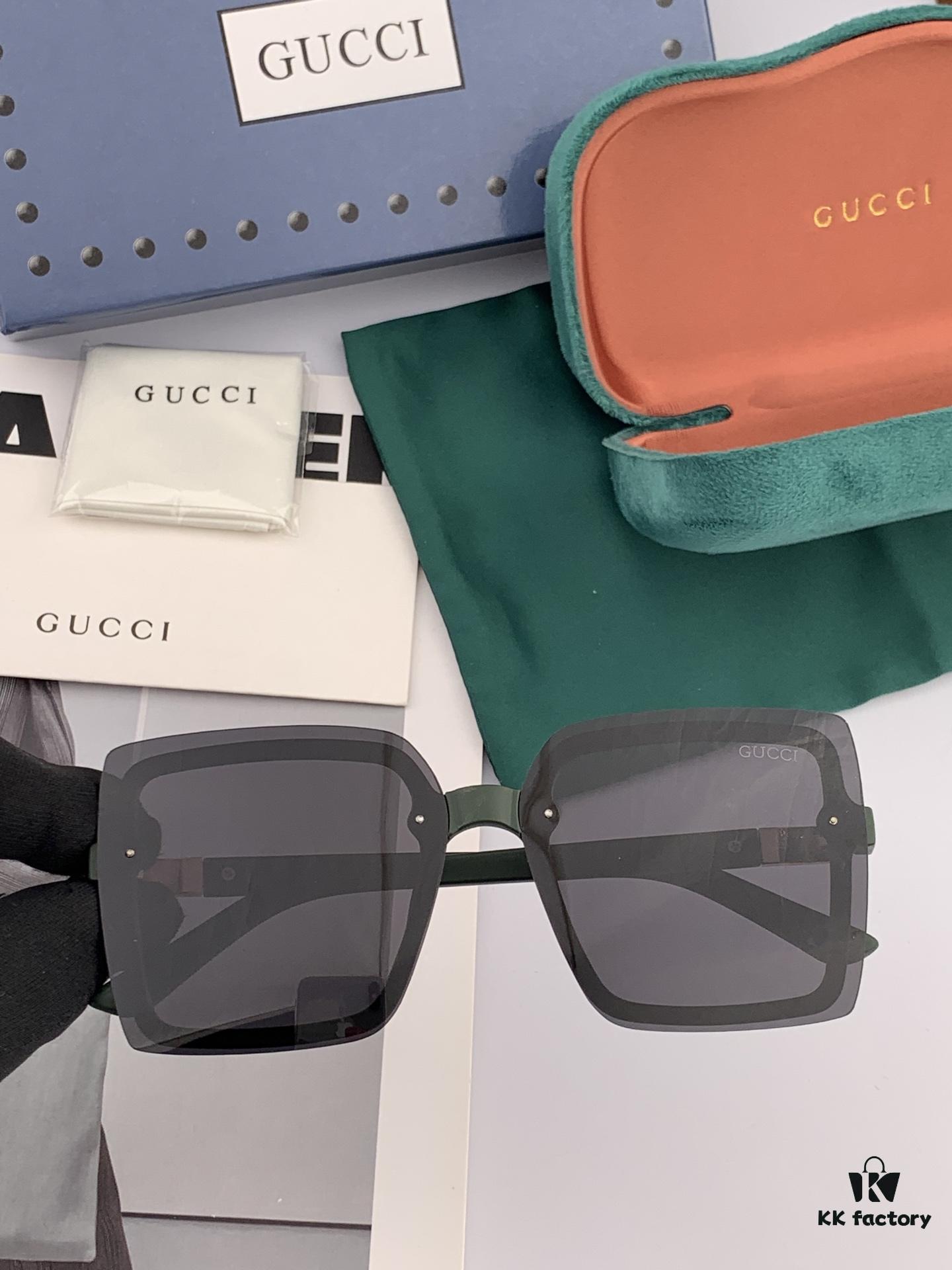 6931fda53a89a121ed54de6b TR Polarized Series Gucci Classic Square Frame Design, Universal Fit for All Face Shapes, Stylish with Coats or Dresses, Polarized Lenses for UV Protection, Model: G9222 Sunglasses
