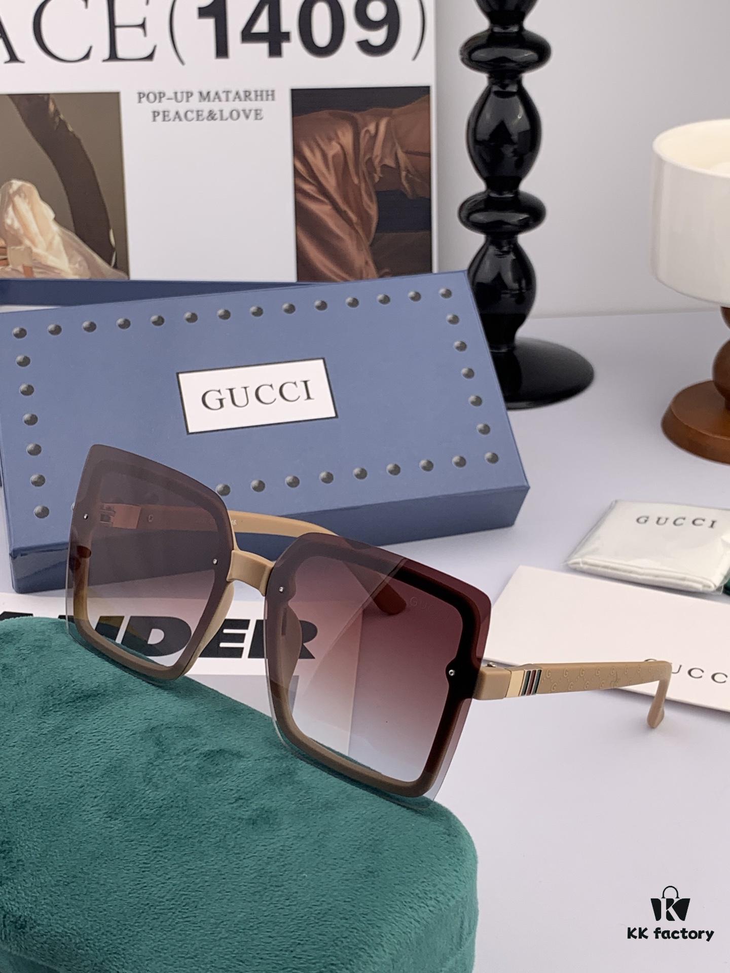 6931fda53a89a121ed54de6d TR Polarized Series Gucci Classic Square Frame Design, Universal Fit for All Face Shapes, Stylish with Coats or Dresses, Polarized Lenses for UV Protection, Model: G9222 Sunglasses