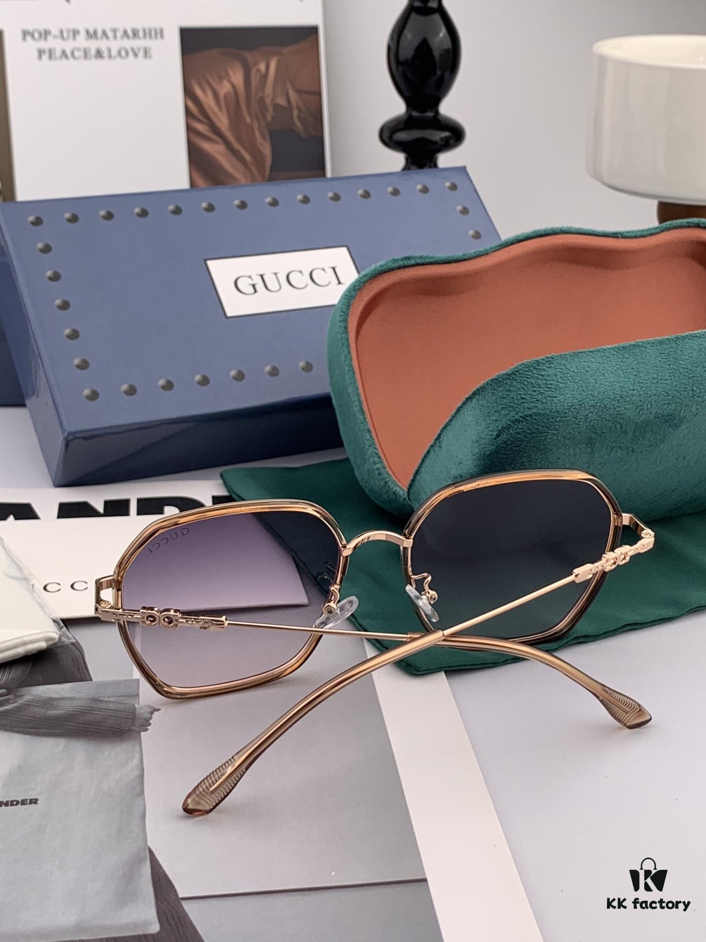 6931fda63a89a121ed54de7e Polarized Series Sunglasses Original GUCCI Influencer Super Hot-Selling Blue Classic Luxury Global Fashion Round Frame Sunglasses Top Quality Luxury Logo Authentic Acetate Material Model: G2377