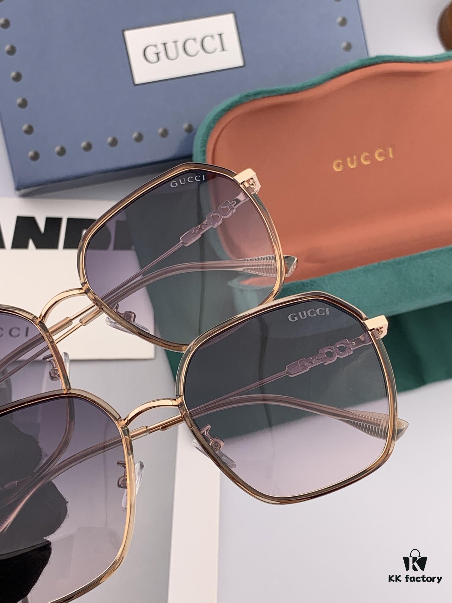 6931fda63a89a121ed54de7f Polarized Series Sunglasses Original GUCCI Influencer Super Hot-Selling Blue Classic Luxury Global Fashion Round Frame Sunglasses Top Quality Luxury Logo Authentic Acetate Material Model: G2377