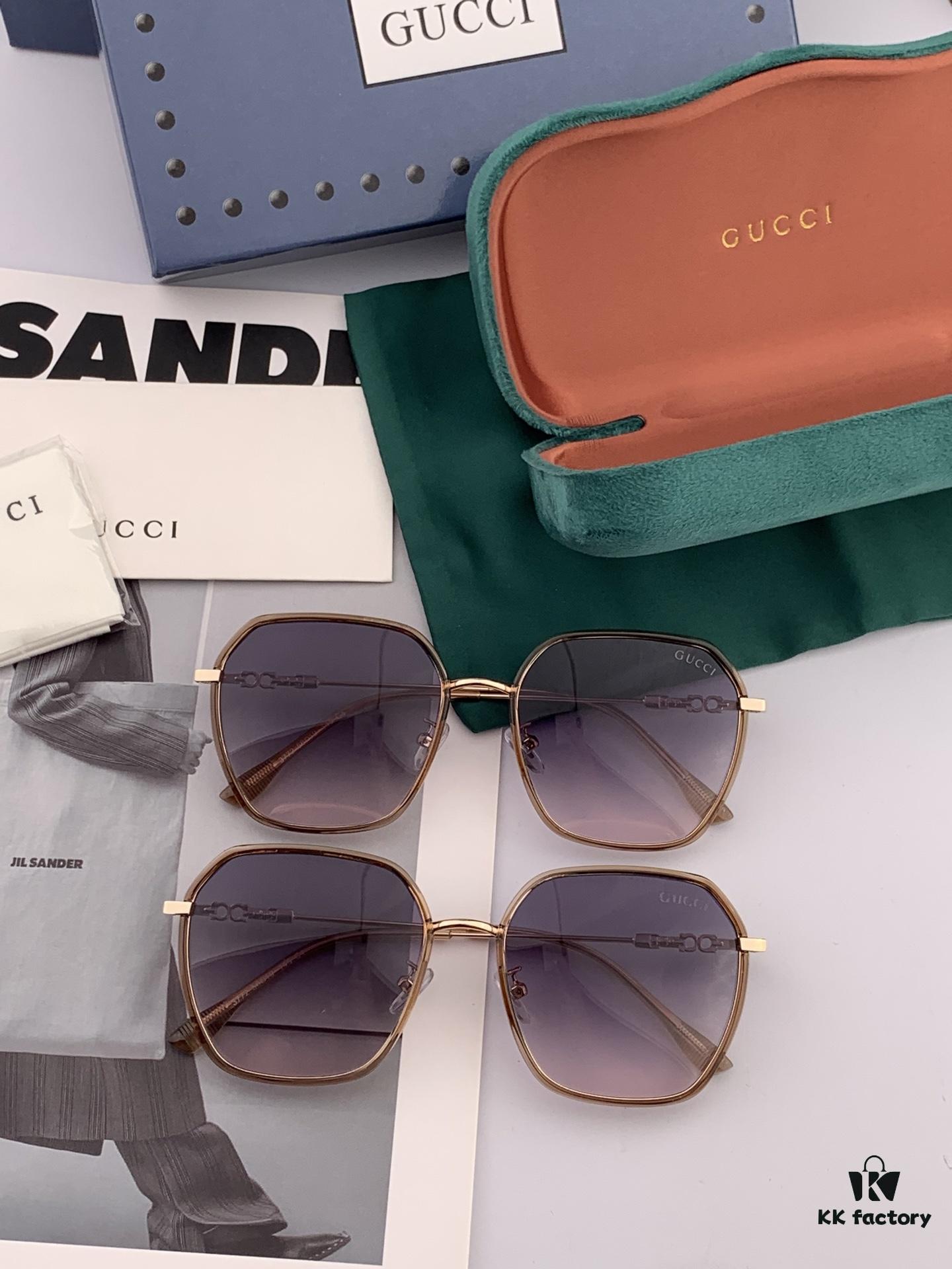 6931fda63a89a121ed54de81 Polarized Series Sunglasses Original GUCCI Influencer Super Hot-Selling Blue Classic Luxury Global Fashion Round Frame Sunglasses Top Quality Luxury Logo Authentic Acetate Material Model: G2377