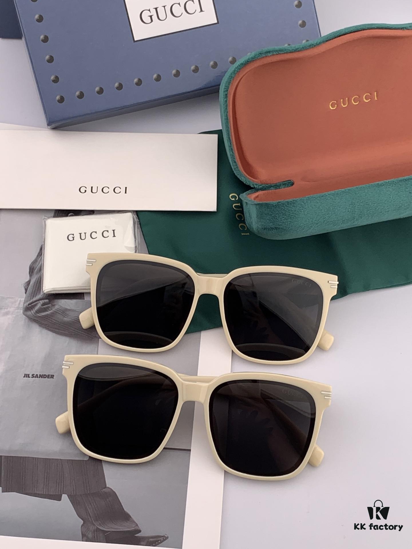 6931fda73a89a121ed54de8a GUCCI 2025 Spring New Arrival Latest Square Frame Sunglasses