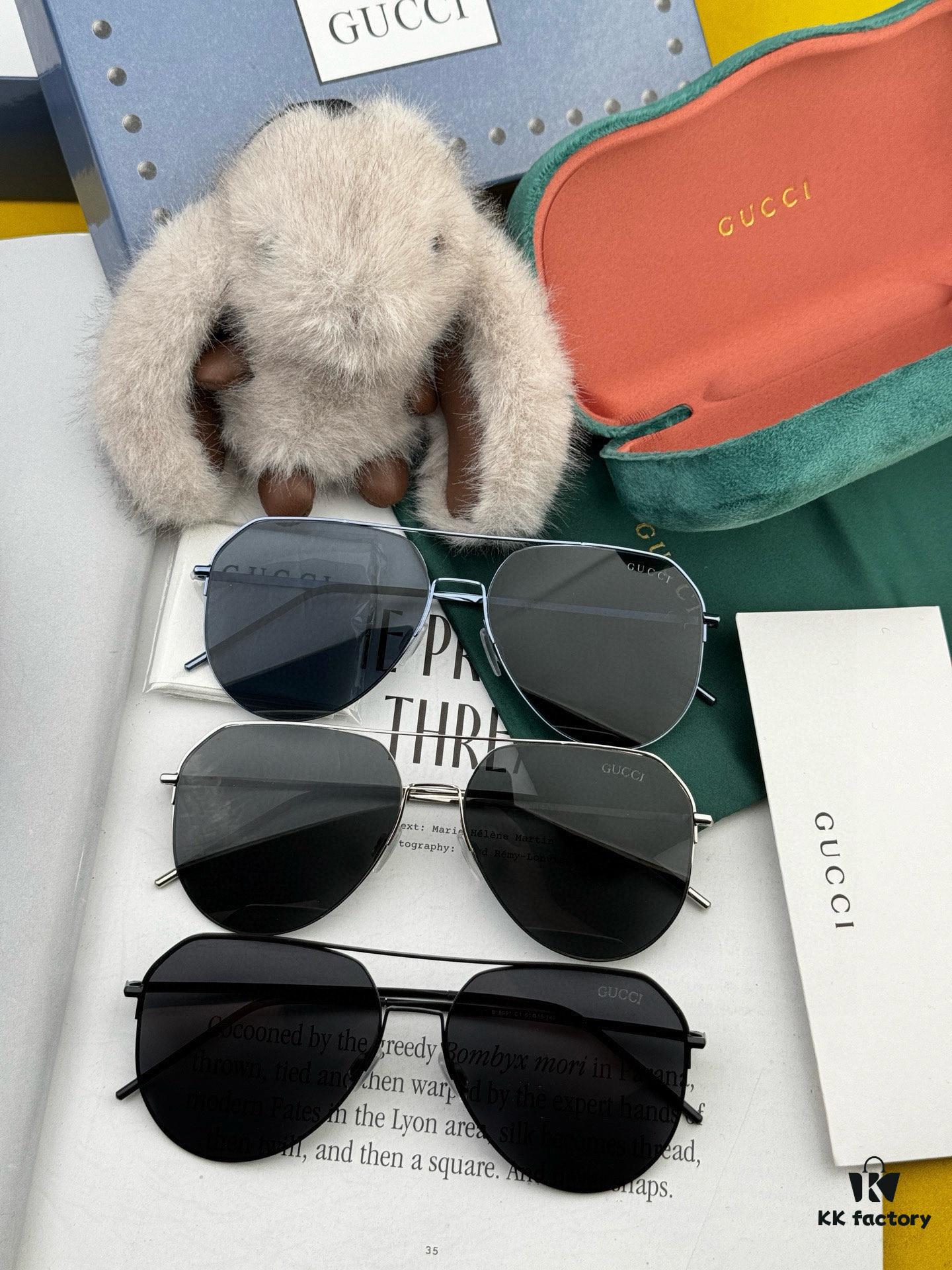 6931fda93a89a121ed54dea5 GUCCI Men's Colorful Pilot Polarized Sunglasses