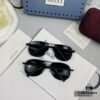 GUCCI Italy - Polarized Sunglasses with Polylite Lens, Lightweight Stainless Steel Frame, UV400 Protection, Stylish Driving Sunglasses Model 58317