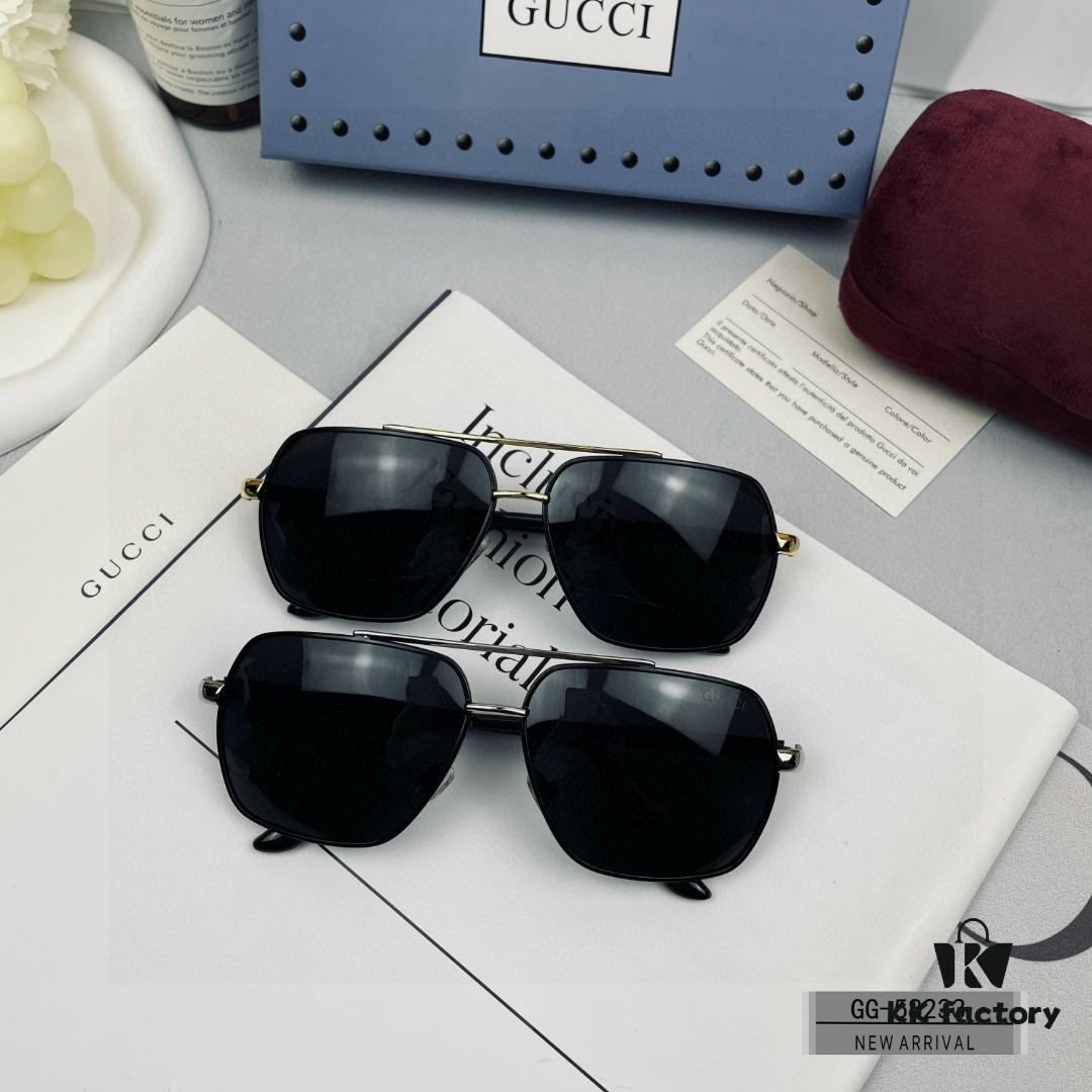6931fdaa3a89a121ed54deb0 GUCCI Italy - Polarized Sunglasses with Polylite Lenses, Lightweight Stainless Steel Frame, UV400 Protection, Stylish Driving Sunglasses Model 58233