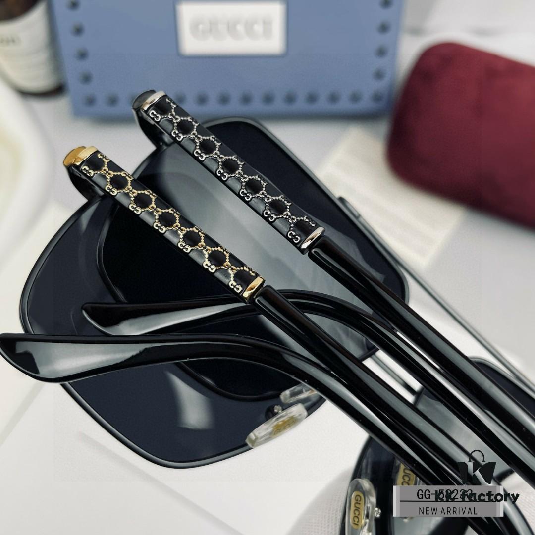 6931fdab3a89a121ed54deb7 GUCCI Italy - Polarized Sunglasses with Polylite Lenses, Lightweight Stainless Steel Frame, UV400 Protection, Stylish Driving Sunglasses Model 58233