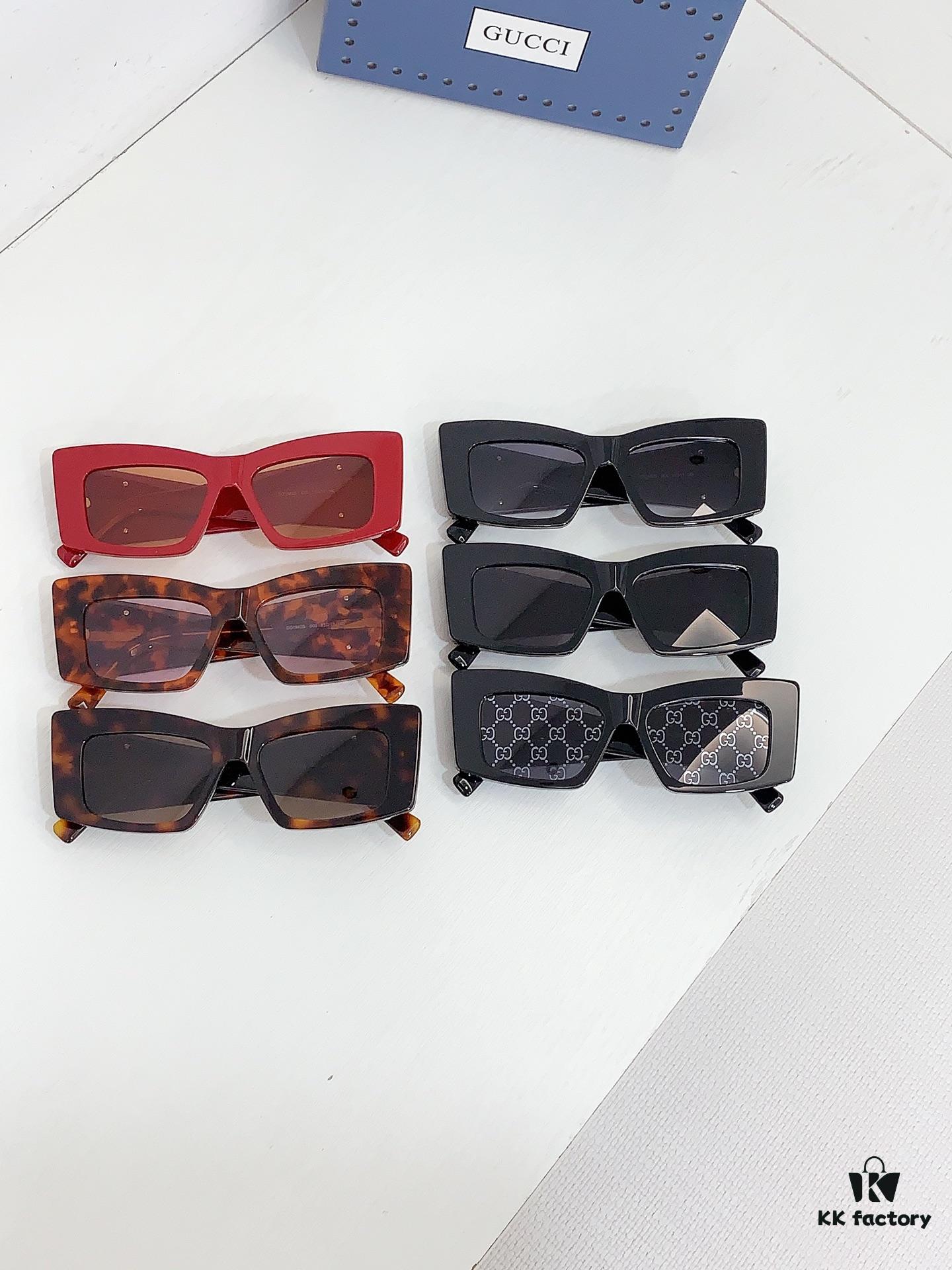 135 Gucci Square-Frame Sunglasses
