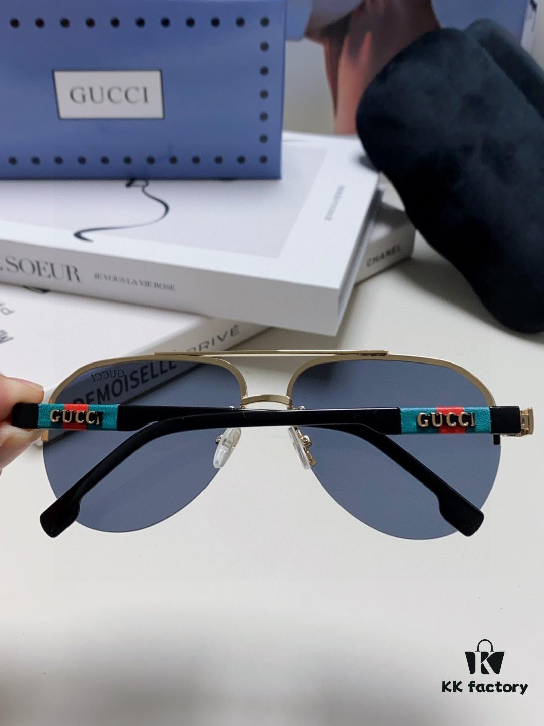 6931fdb03a89a121ed54defe Gucci 2025 New Men's Driving Sunglasses with High-Definition Polarized Lenses, Stylish and Premium Aviator Shades