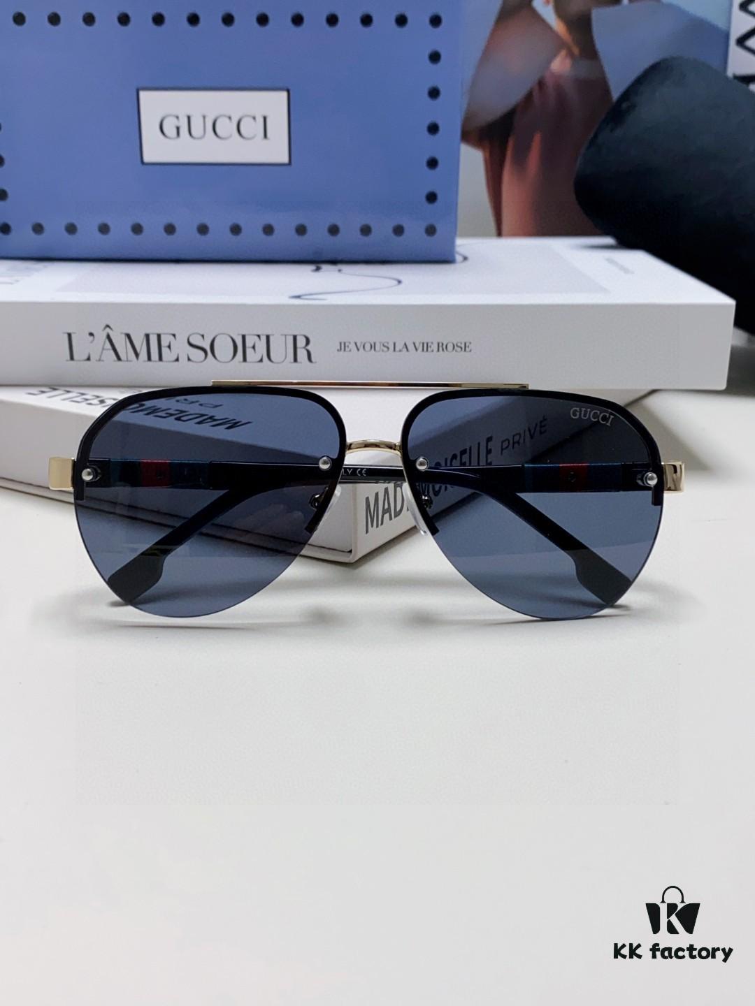 6931fdb03a89a121ed54df00 Gucci 2025 New Men's Driving Sunglasses with High-Definition Polarized Lenses, Stylish and Premium Aviator Shades