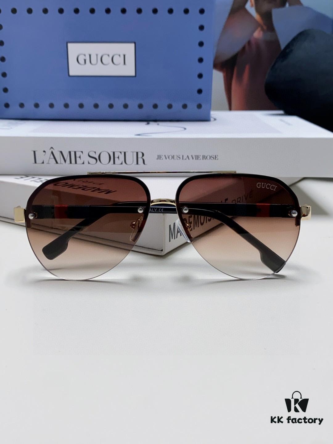 6931fdb13a89a121ed54df0a Gucci 2025 New Men's Driving Sunglasses, HD Polarized Aviator Shades, Premium and Stylish Eyewear