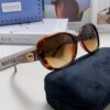 6931fdb33a89a121ed54df29 Gucci 2025 New Retro-Style Thick-Rimmed Sunglasses for Women, Fashionable and Stylish UV-Protective Sunglasses with Classic Red and White Braided Temples