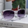 6931fdb33a89a121ed54df2d Gucci 2025 New Retro Thick-Rimmed Sunglasses for Women, Stylish Red and White Braided Band Classic Sun Glasses with High-End Fashion Appeal, Perfect for Long Faces