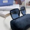 6931fdb43a89a121ed54df3d Gucci New Large-Frame Sunglasses for Women, Slimming Fashionable UV-Protective Square Sunglasses, Street-Style Vacation Eyewear