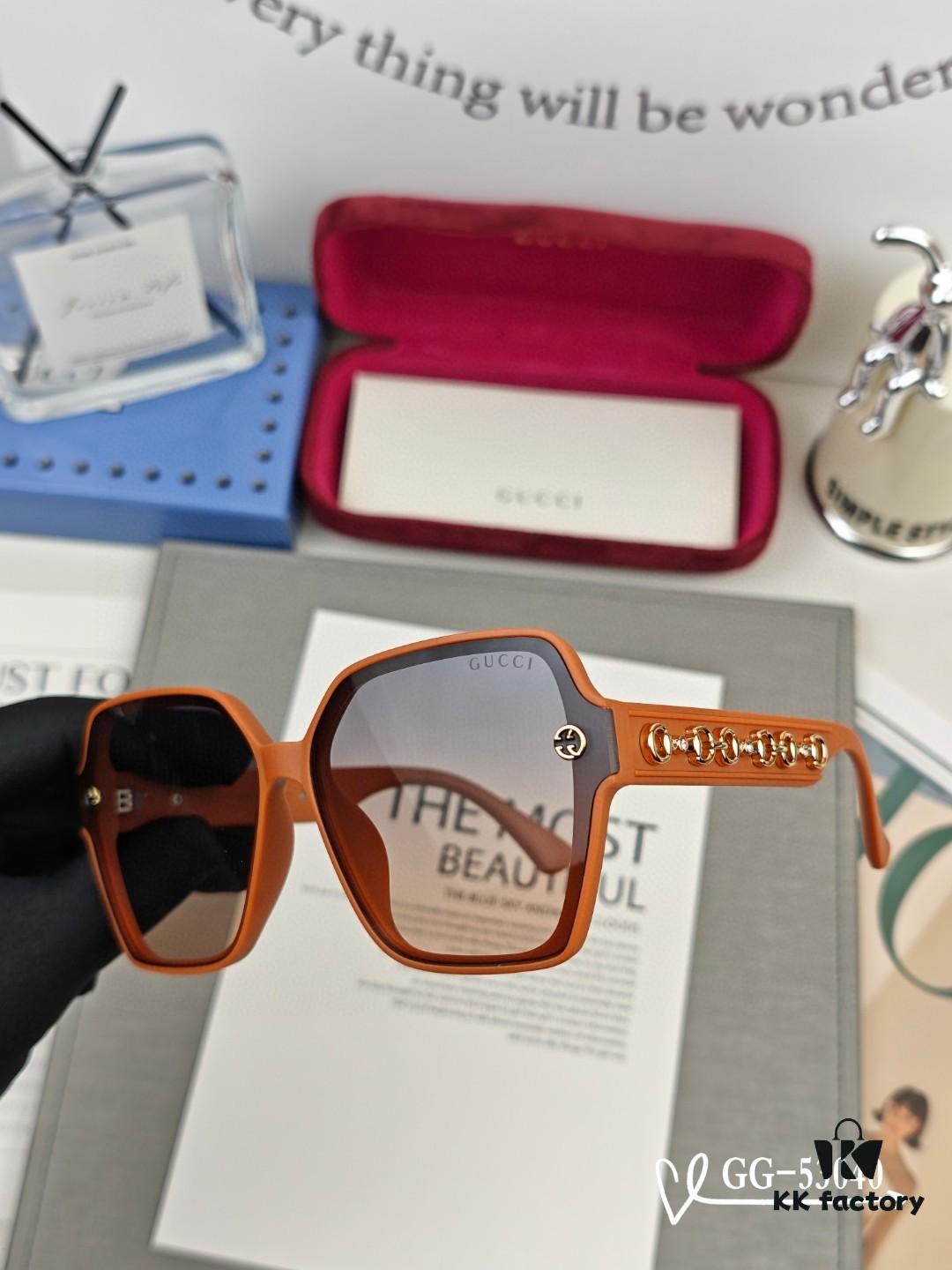 6931fdbb3a89a121ed54df8e GUCCI Italy - Polarized TR Frame Sunglasses with High-Definition Resin Lenses, Lightweight and Comfortable Wear, Model: 53040, Size: 57-16-148
