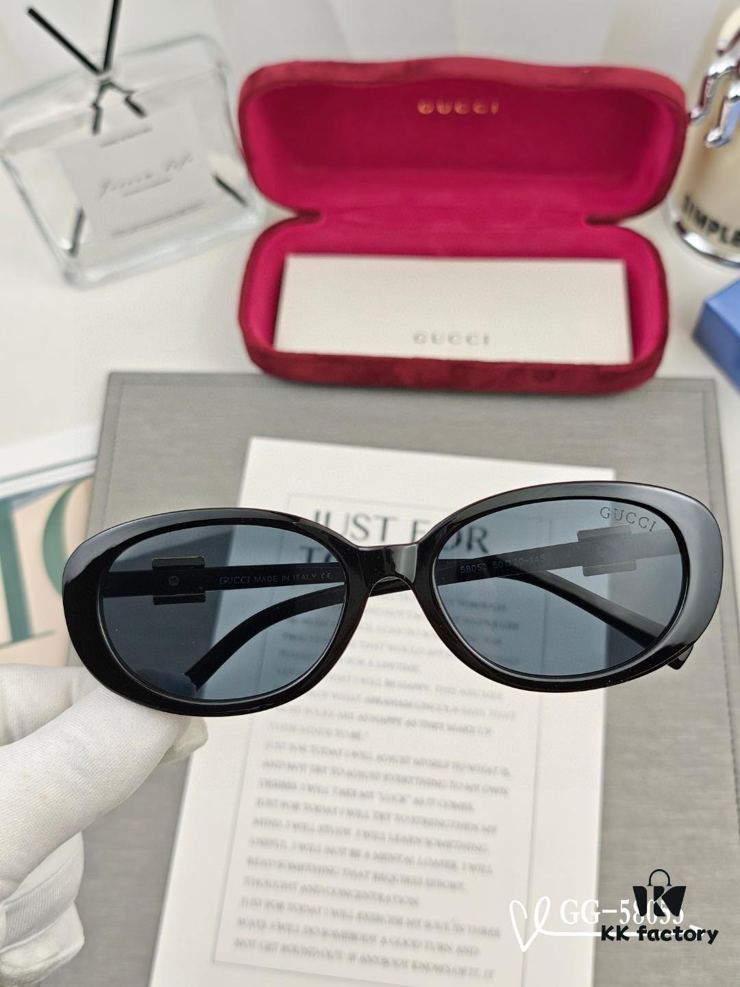 6931fdbd3a89a121ed54dfaa GUCCI Italy - Polarized HD Resin Lenses, Lightweight TR Frame Sunglasses, Model: 58053, Size: 57-16-148