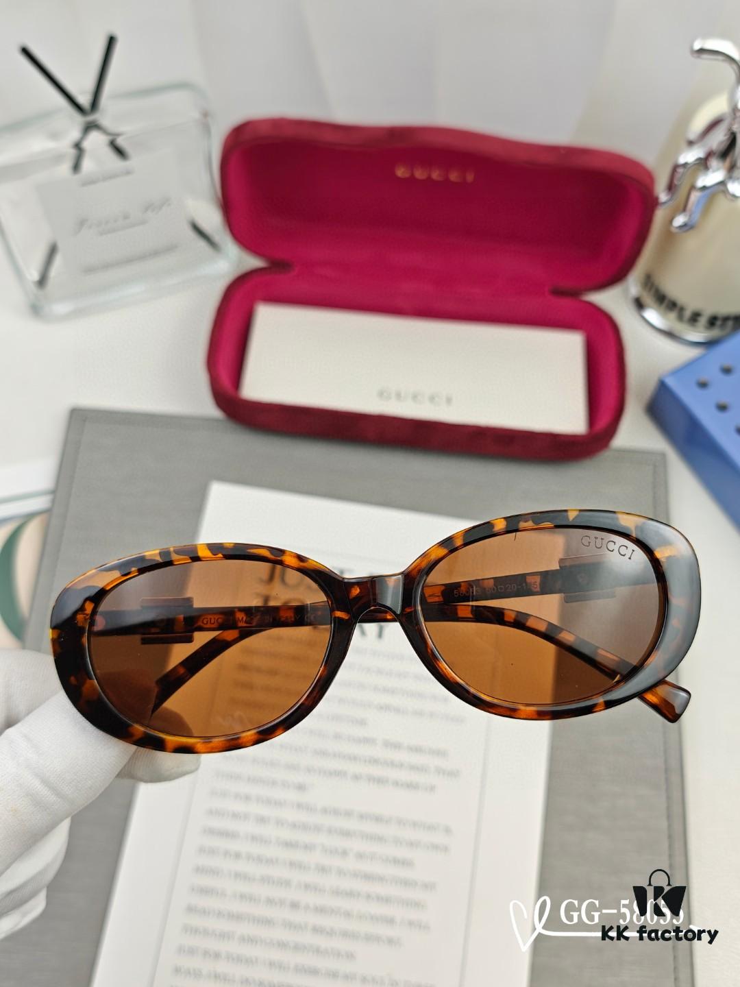 6931fdbd3a89a121ed54dfab GUCCI Italy - Polarized HD Resin Lenses, Lightweight TR Frame Sunglasses, Model: 58053, Size: 57-16-148