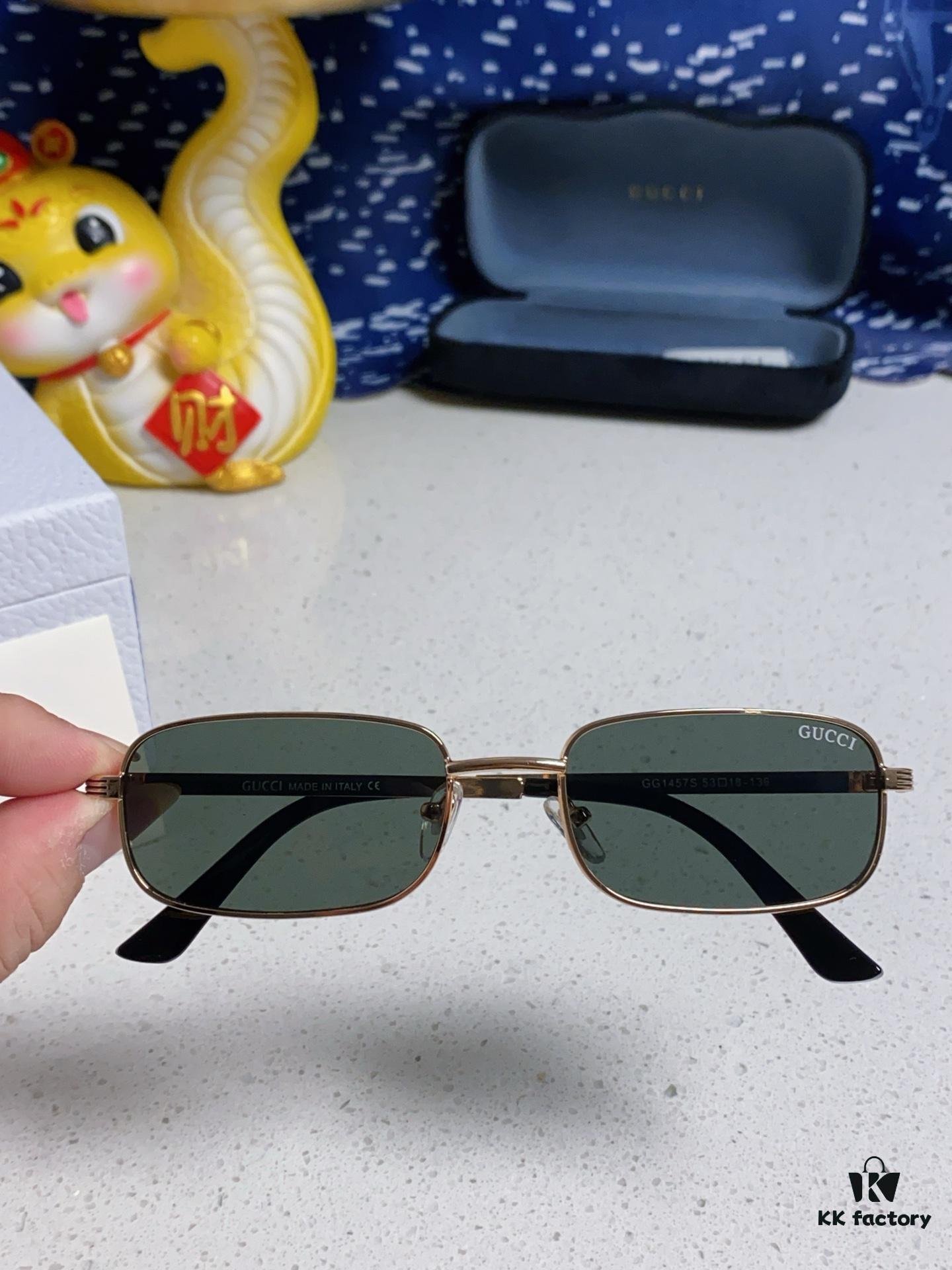6931fdc23a89a121ed54dfed Gucci 2025 New Unisex Cat-Eye Sunglasses, Stylish Plastic and Metal Fashion Sunglasses GG1457S