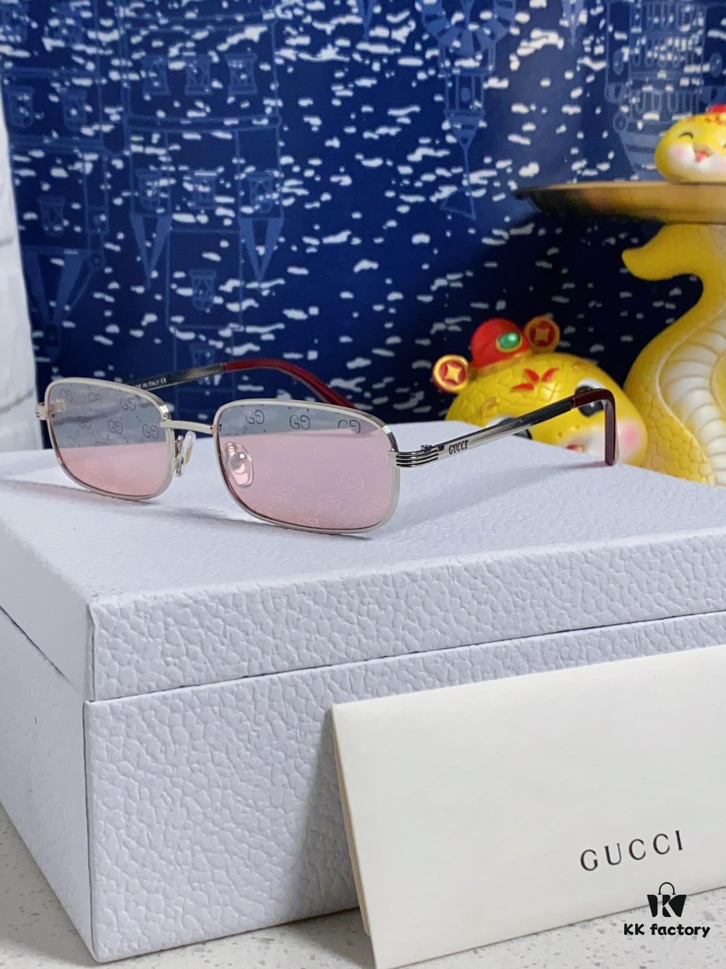 6931fdc53a89a121ed54e00e Gucci 2025 New Unisex Cat-Eye Sunglasses, Stylish Plastic and Metal Fashion Shades, Model GG1457S