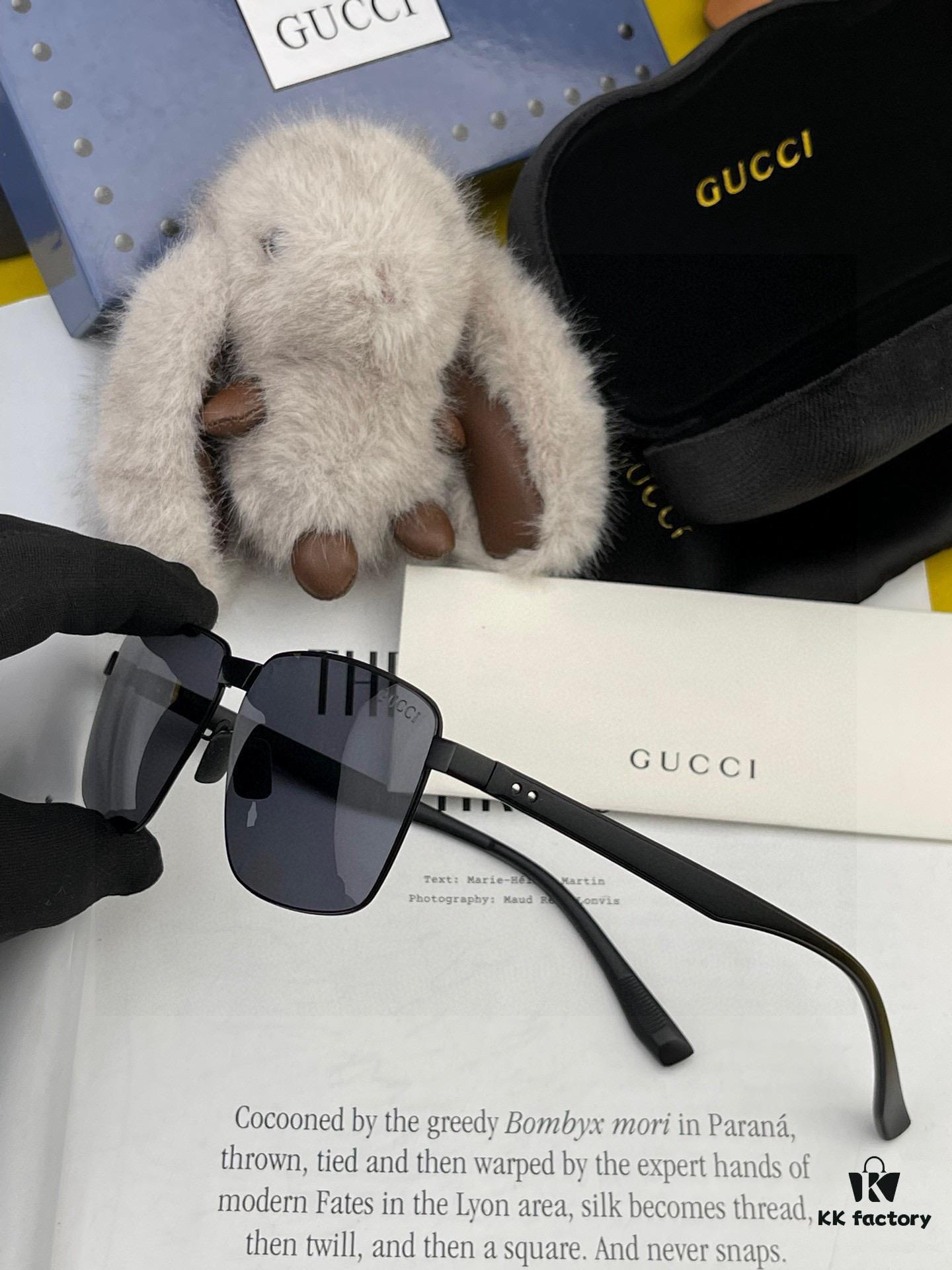 6931fdc63a89a121ed54e01b GUCCI Men's Colorful Pilot Polarized Sunglasses