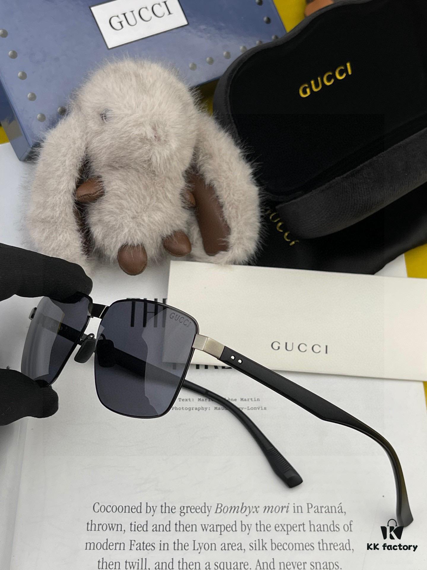 6931fdc63a89a121ed54e01c GUCCI Men's Colorful Pilot Polarized Sunglasses
