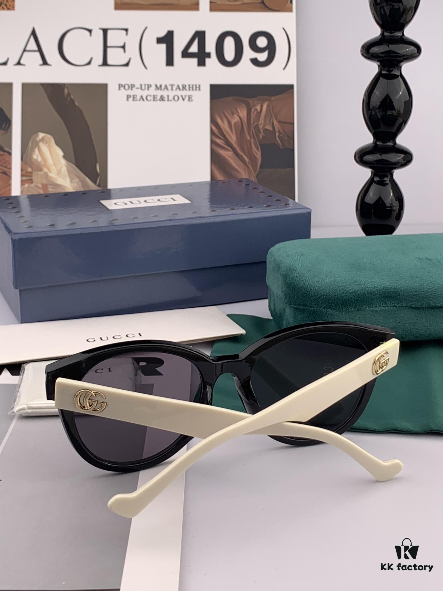 6931fdca3a89a121ed54e052 【GUCCI】2025 Spring New Arrival Trendy Fashion Round Frame Sunglasses High Quality Comfortable Fit Influencer Style Shades Model: G5601