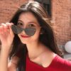 GUCCI New One-Piece Nylon Polarized Sunglasses, Stylish Square-Framed Unisex Sun Glasses for Couples, Comfortable Fit, Trendy Influencer Style, Flattering on Both Oval and Round Faces