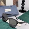 GUCCI New One-Piece Nylon Polarized Sunglasses, Stylish Square-Framed Unisex Sun Glasses for Couples, Comfortable Fit, Trendy Influencer Style, Flattering on Both Oval and Round Faces