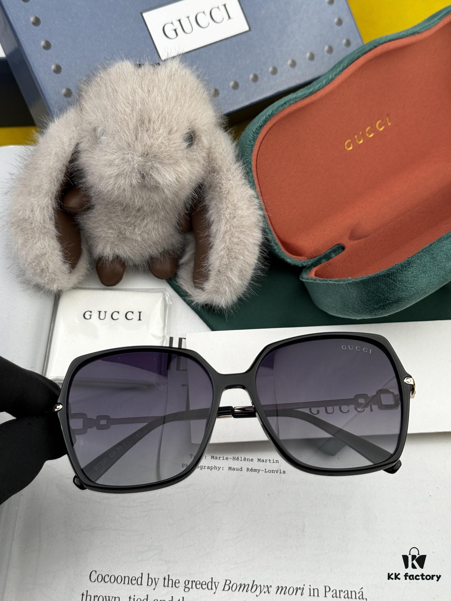 6931fdcd3a89a121ed54e07e GUCCI 2025 Spring New Arrival Trendy Fashion Round Frame Polarized Sunglasses High-Quality Lightweight TR Frame Women's HD Thickened Polarized Sunglasses