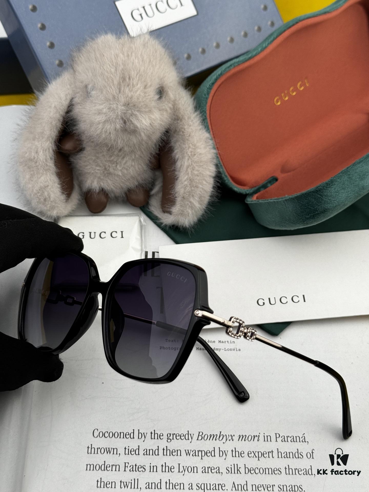6931fdce3a89a121ed54e080 GUCCI 2025 Spring New Arrival Trendy Fashion Round Frame Polarized Sunglasses High-Quality Lightweight TR Frame Women's HD Thickened Polarized Sunglasses