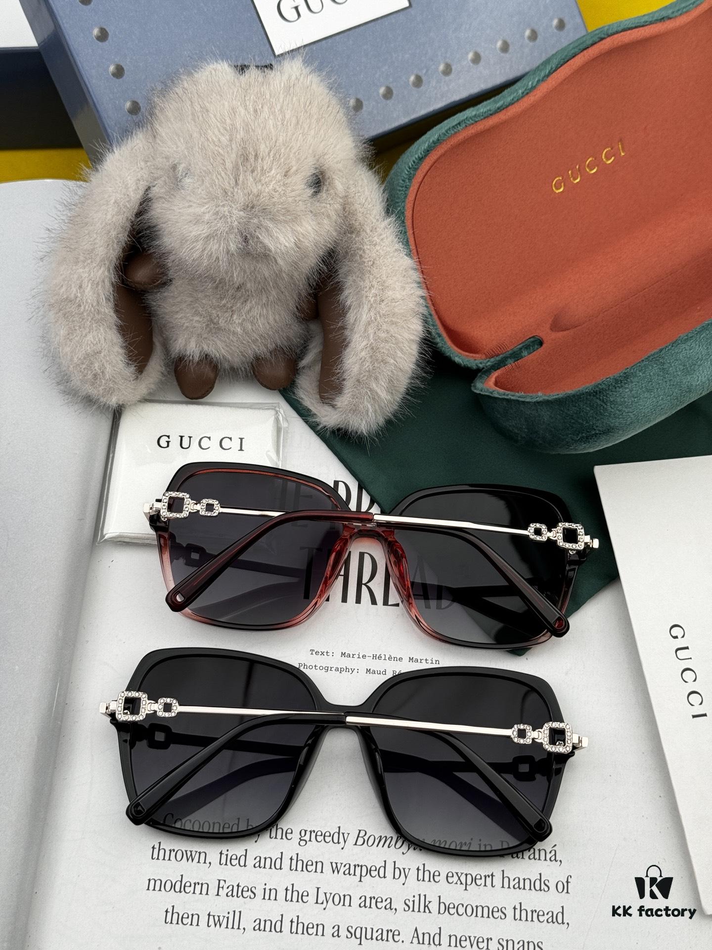 6931fdce3a89a121ed54e081 GUCCI 2025 Spring New Arrival Trendy Fashion Round Frame Polarized Sunglasses High-Quality Lightweight TR Frame Women's HD Thickened Polarized Sunglasses