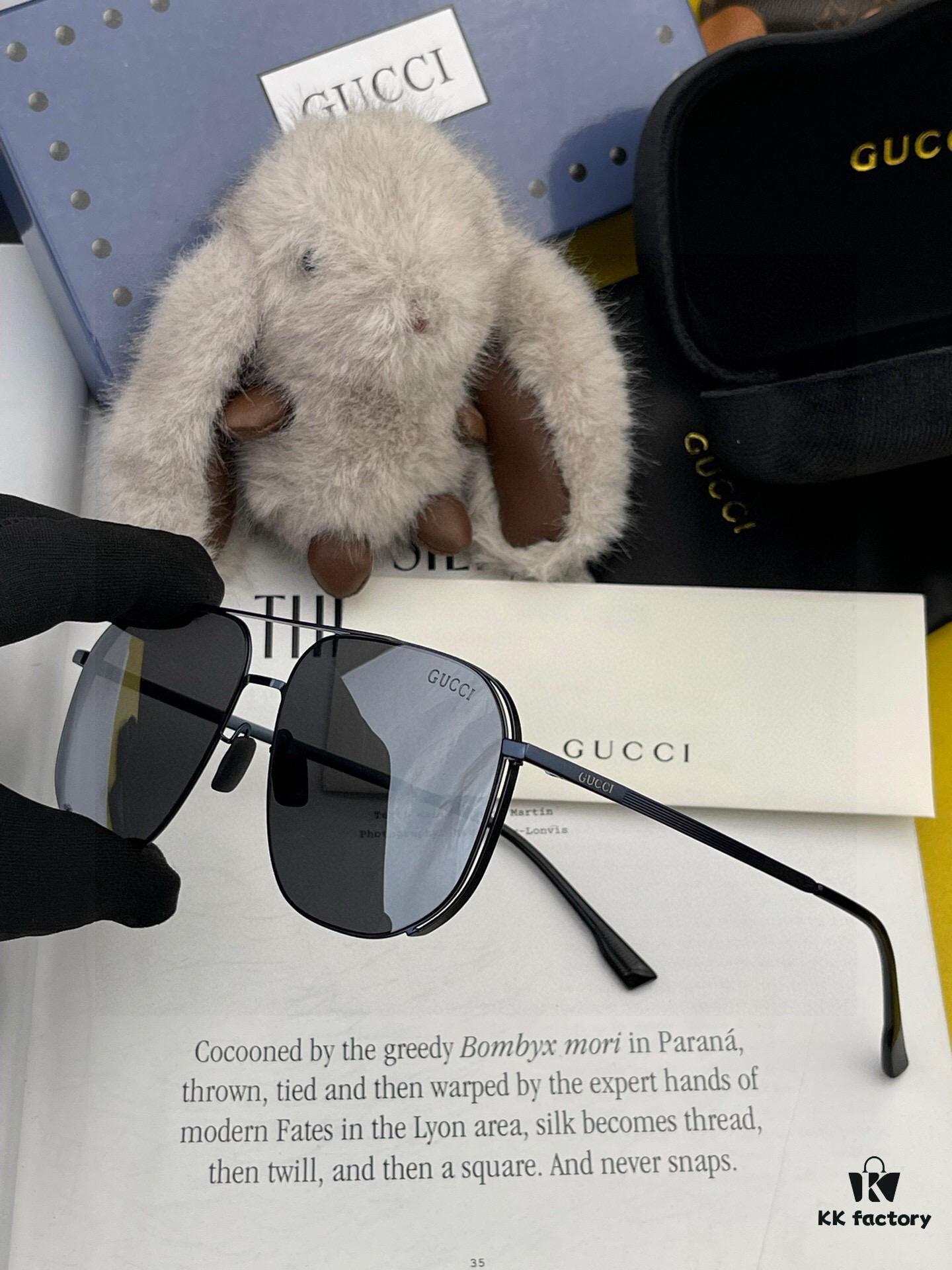 6931fdd13a89a121ed54e0ad GUCCI Men's Colorful Pilot Polarized Sunglasses