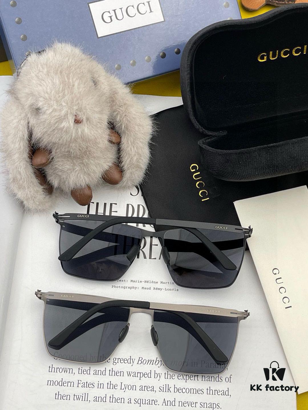 6931fdd23a89a121ed54e0b7 GUCCI 2025 New Unisex Polygonal Sunglasses G5733, Electroplated Finish, Never Fades, Ultra-Lightweight and Highly Elastic, Screw-Free Design, Unbreakable Frame, High-Definition Nylon Lenses, Exquisite Craftsmanship, Original Materials, Stylish and Versatile