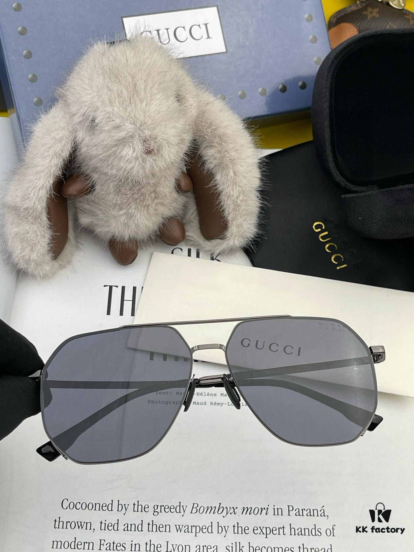 6931fdd33a89a121ed54e0ce GUCCI Men's Colorful Pilot Polarized Sunglasses