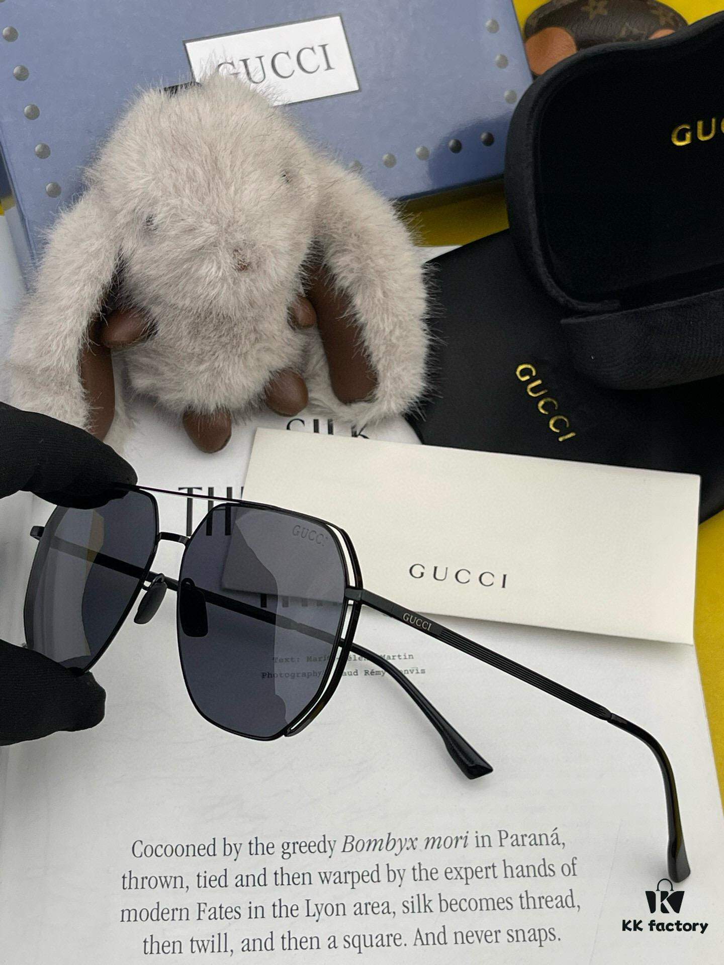 6931fdd43a89a121ed54e0cf GUCCI Men's Colorful Pilot Polarized Sunglasses