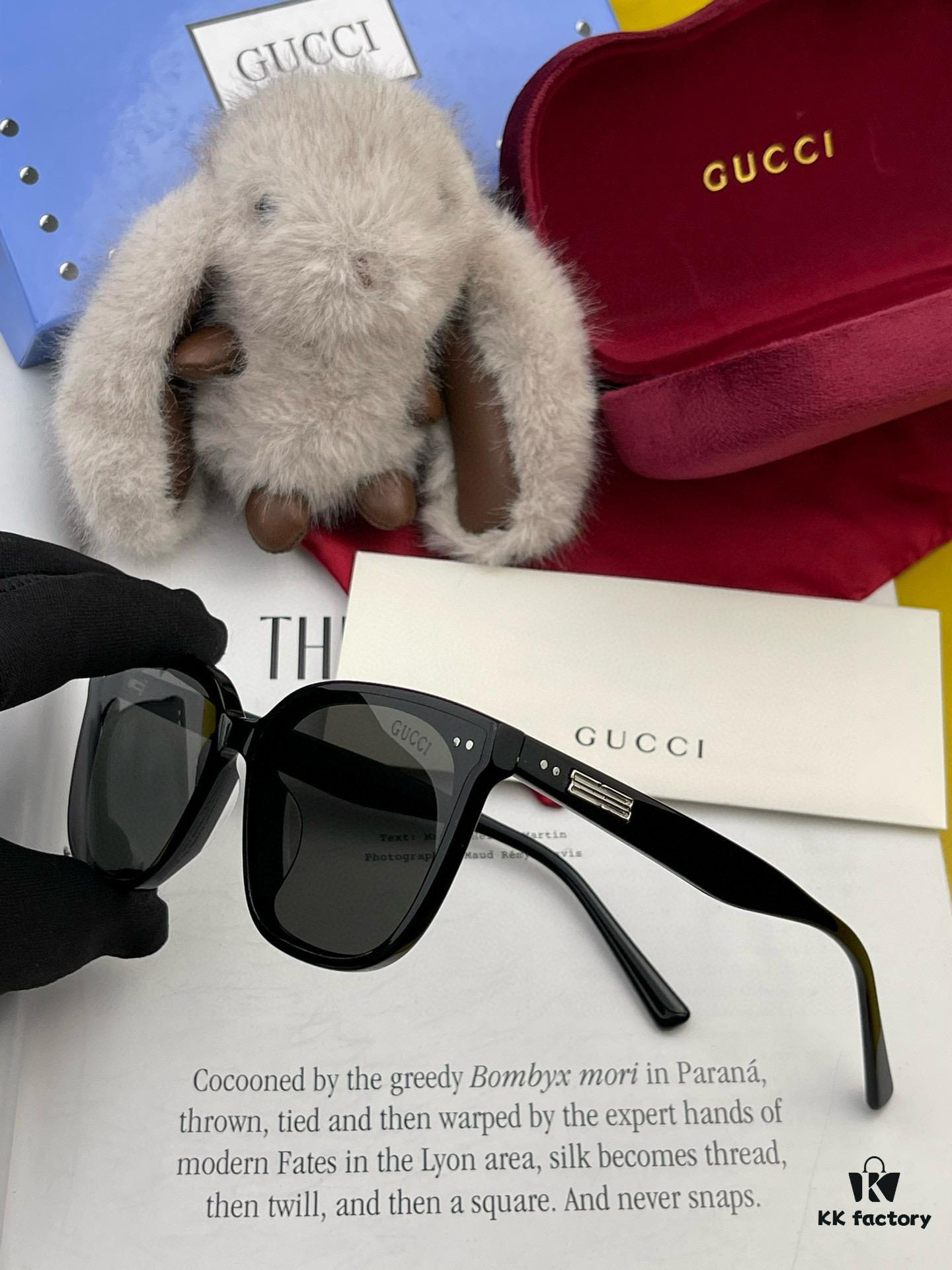 6931fdd63a89a121ed54e0e9 GUCCI 2025 Spring New One-Piece Sunglasses, Small Frame Unisex Sunglasses