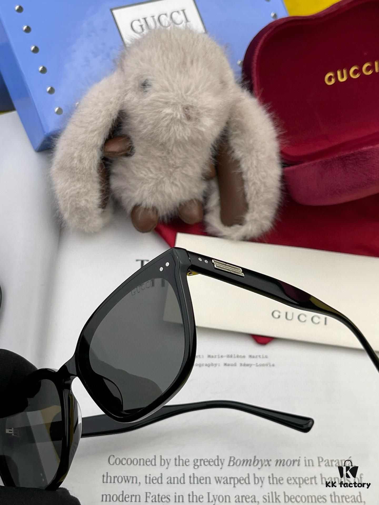 6931fdd63a89a121ed54e0ea GUCCI 2025 Spring New One-Piece Sunglasses, Small Frame Unisex Sunglasses