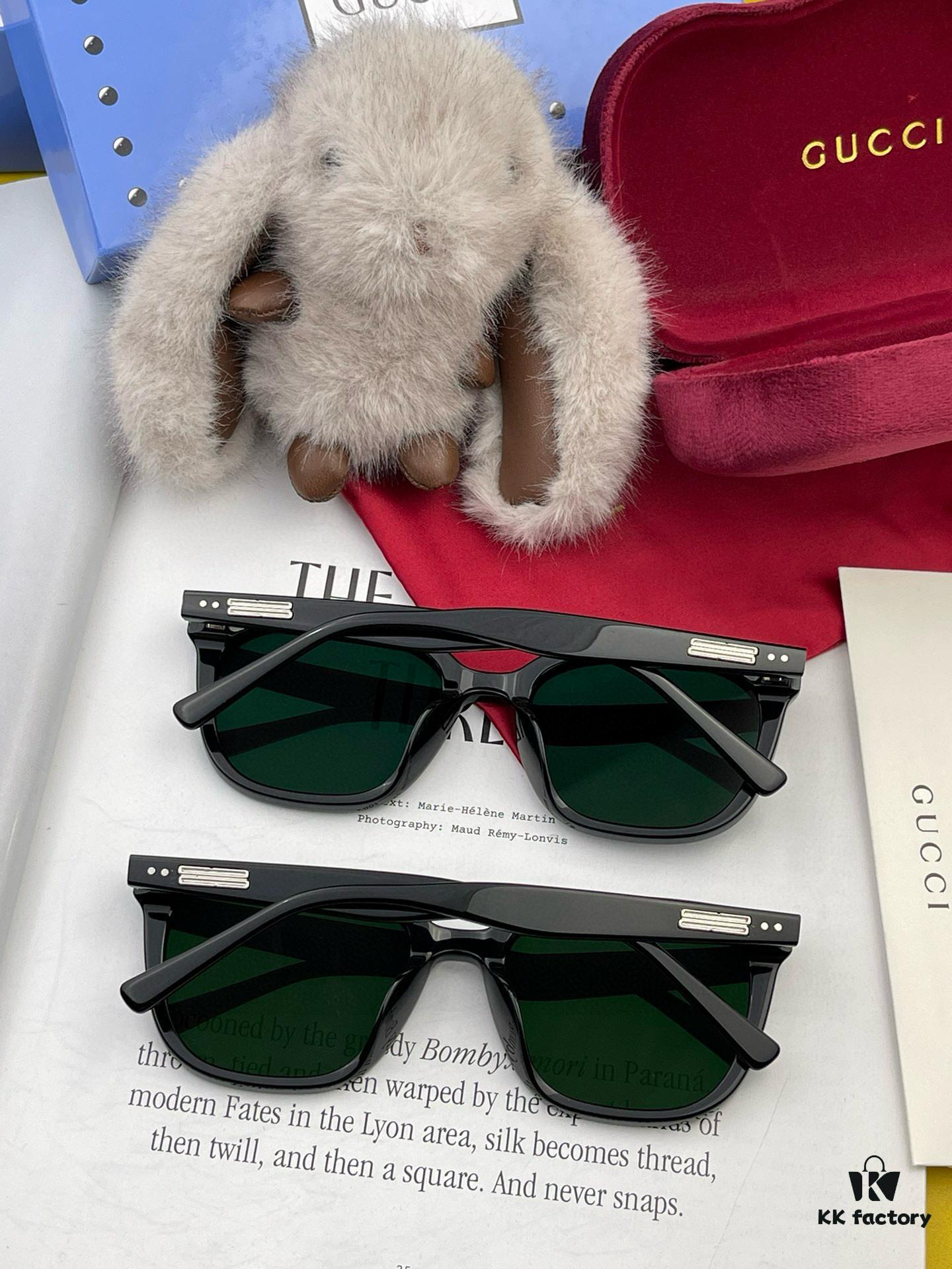 6931fdd63a89a121ed54e0ed GUCCI 2025 Spring New One-Piece Sunglasses, Small Frame Unisex Sunglasses